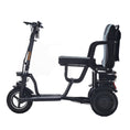 Charger l'image dans la visionneuse de la galerie, Détaiils du profil gauche de la trottinette électrique 3 roues avec selle YĒYĒ POP Tout-Chemin