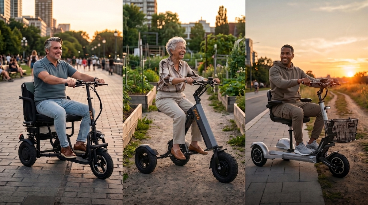 🛵 Comment choisir le véhicule de mobilité 3 roues idéal pour son parent ?