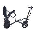 Charger l'image dans la visionneuse de la galerie, Vue de profil droit de la trottinette électrique 3 roues avec siège stable pour senior YĒYĒ POP 
